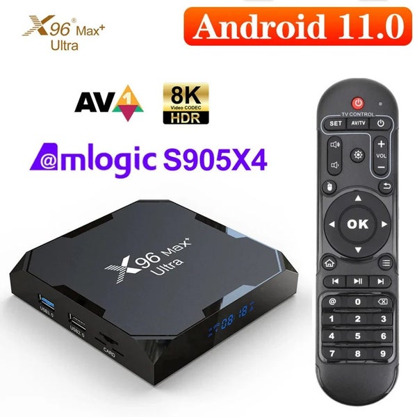 X96Max Plus Ultra TV Box Android 11 Amlogic S905X4 4GB 32GB TVBOX AV1 8K Wifi... Carousel 2