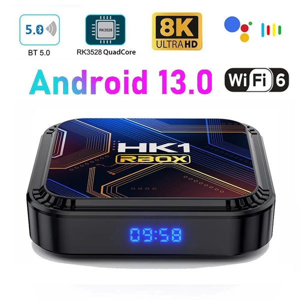 K8S Smart TV Box Android 13 RK3528 8K HDR10 WIFI6 Android TV Box 2024 Media P... Carousel 2