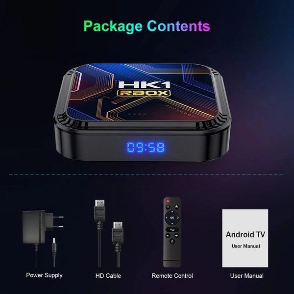 K8S Smart TV Box Android 13 RK3528 8K HDR10 WIFI6 Android TV Box 2024 Media P... Carousel 7