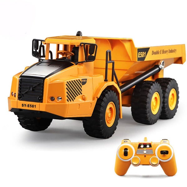 Double E 1/26 RC Truck Dumper Caterpillar Tractor 2.4Ghz Radio Controlled Car... Carousel 1