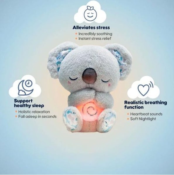Arrily Calming Otter,Rest Otter Calming Sleep, The Relief Koala Breathing Toy Carousel 2