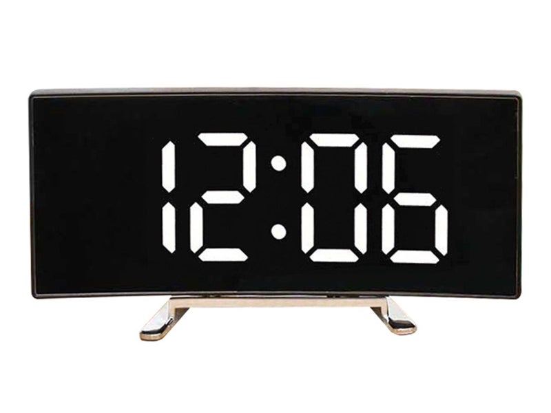 LED Digital Clock Bedside Table Alarm Clock Temperature Light Time Display Decor Carousel 8