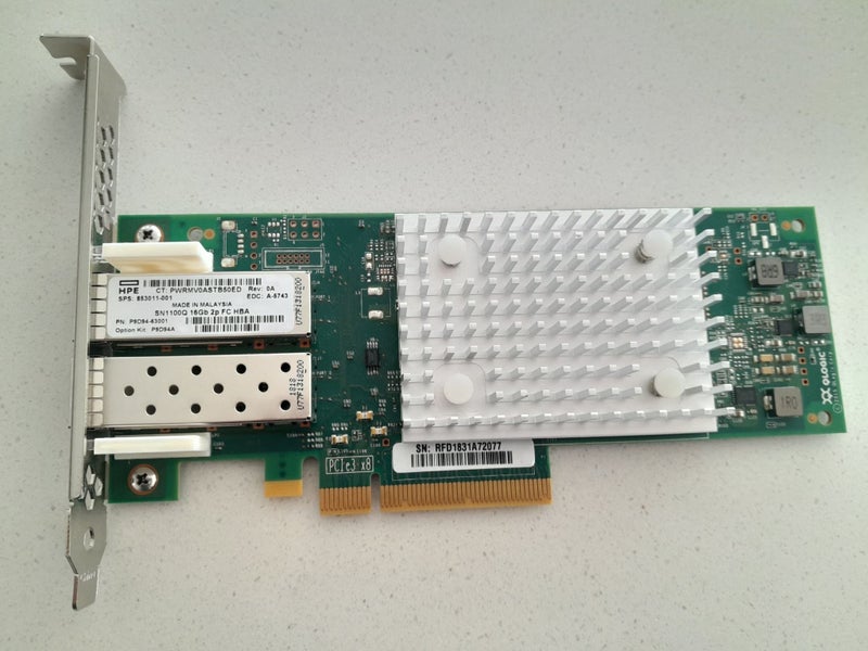 HPE Sn1100q 16gb Dual Port Pci Express 3.0 Fibre Channel Host Bus Adapter Carousel 2