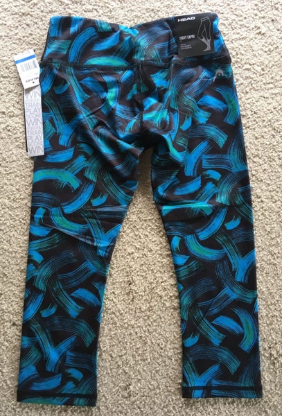 Head Capri Workout Tights in Blue Print - Size XS - BNWT Carousel 2