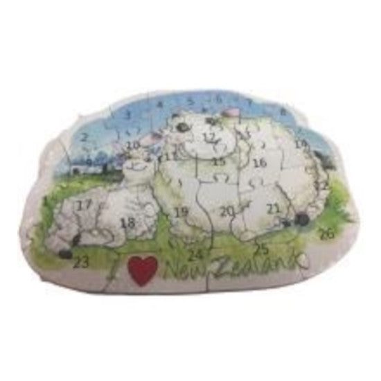 Sheep Puzzle 22cm x 16cm x 1.5cm Carousel 1
