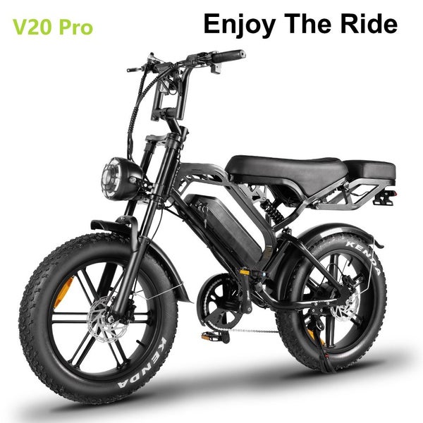 V20 Pro Electric Bike, Up to 45Km/h and 50 Km Long-Range,Cool Gift Various Roads Carousel 2