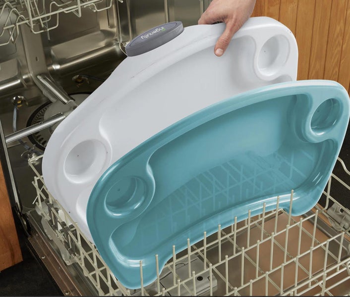 Ingenuity Smart Clean Trio 3 in 1 High Chair - Aqua Carousel 6