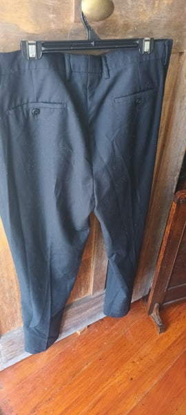 Match Black Trousers Tapered Legs (Size 97) Carousel 3