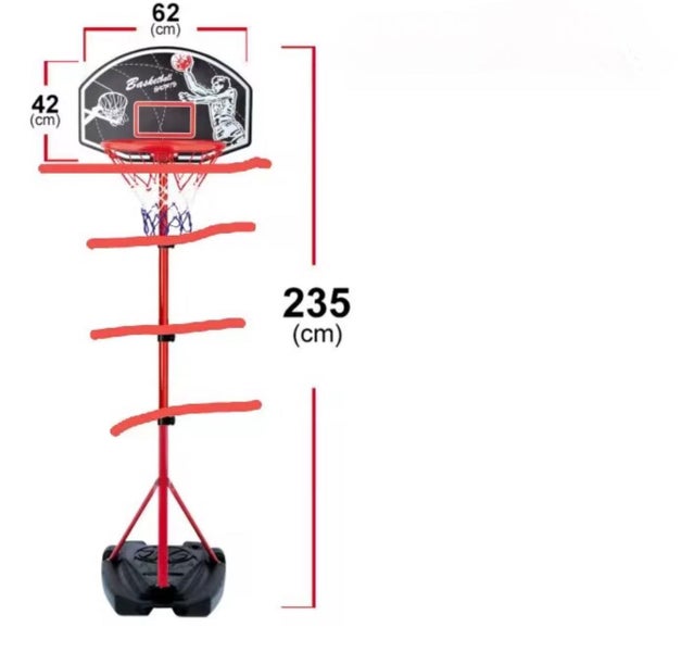 Adjustable Basketball Stand for Kids & Teens (3–15 yrs) Carousel 2