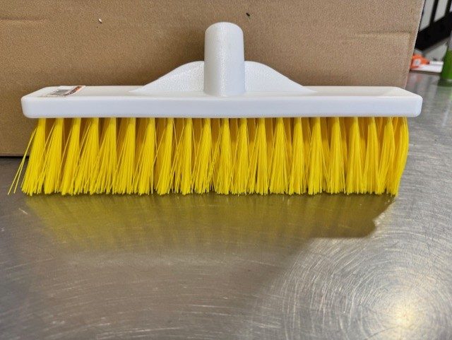 2 x Brushworks 35cm Yellow Broom Heads-Medium Carousel 2
