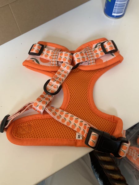 ORCHARD ORANGE NEOPRENE DOG AND PUPPY HARNESS SIZE SMALL Carousel 2
