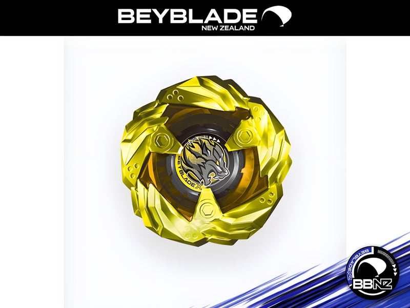 BX-00 Booster Leon Claw 5-60P (Metal Coat: Gold) || Beyblade X (Takara Tomy) Carousel 2