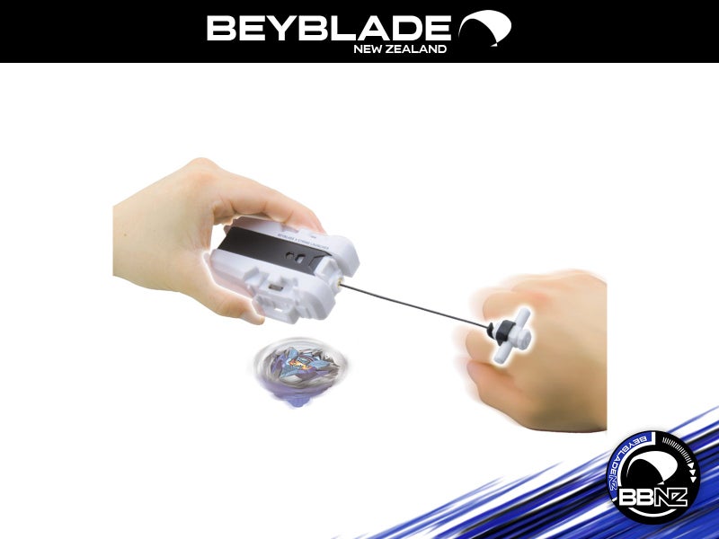 BX-28 String Launcher (White Ver.) || Beyblade X (Takara Tomy) Carousel 2