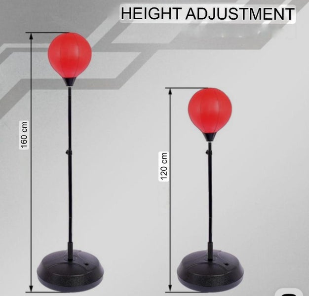 Kids adjustable Boxing stand with gloves Carousel 2