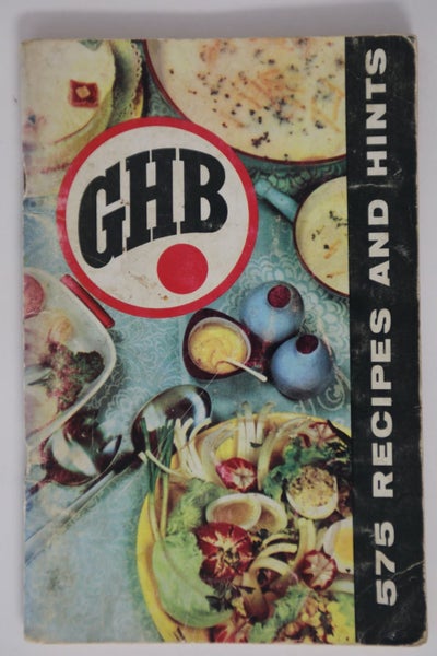GHB Cookery Book by S. D. Sherriff64491031330817110