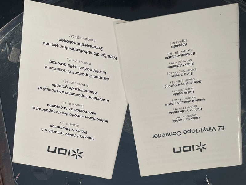 Vinyl player/Converter Carousel 5