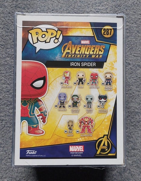 Funko Iron Spider Chrome Carousel 2