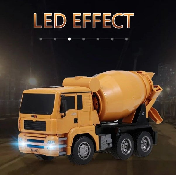 HUINA Truck Concrete Mixer Model Car 1:18 Remote Control RC 1333 (Hui Na) Carousel 16