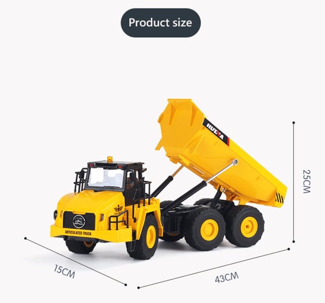 HUINA 1553 Dump Truck Mine Model Car 1:16 Remote Control RC (Hui Na) Carousel 20