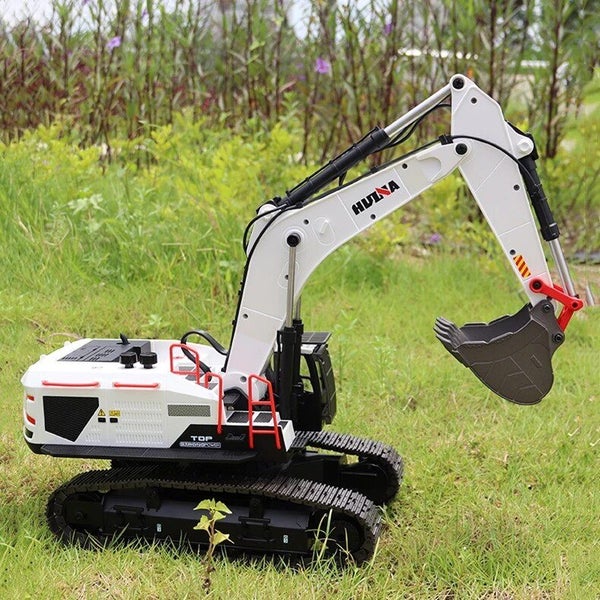 HUINA 1594 EXCAVATOR Remote RC WHITE 1:14 Scale Digger (Hui Na) image 7