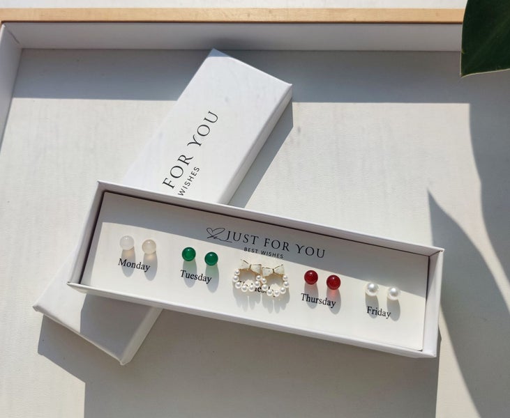 (5X Earrings) Everyday Earrings EBZ21JX-11 Carousel 1