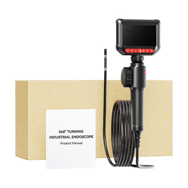 4.3-inch Bi-Directional Borescope, 8.0mm Camera, HD 1080P with LED Illuminati... Carousel 1