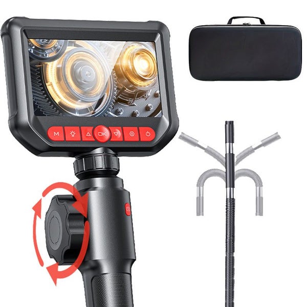 4.3-inch Bi-Directional Borescope, 8.0mm Camera, HD 1080P with LED Illuminati... Carousel 2