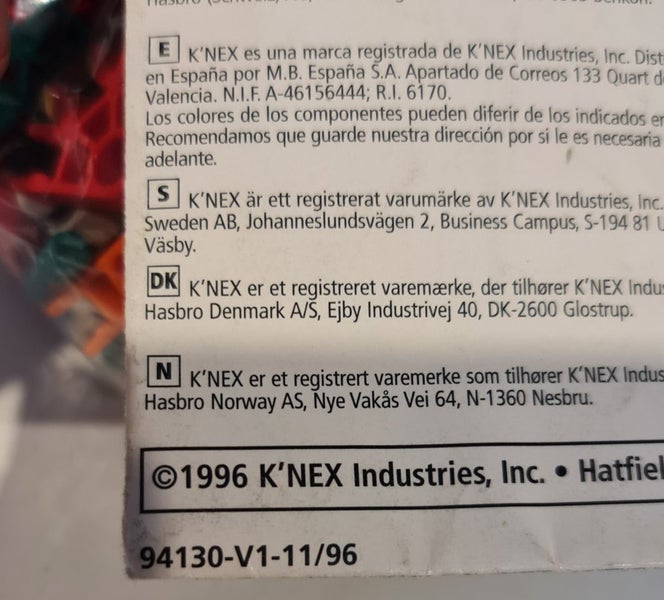 Vintage Knex - Launch Power Team 1996 ^ Carousel 2