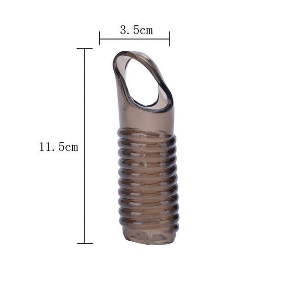G Spot Vagina Vibrator Ring Reusable Silicone Delay Ejaculation Stronger Erec... Carousel 1