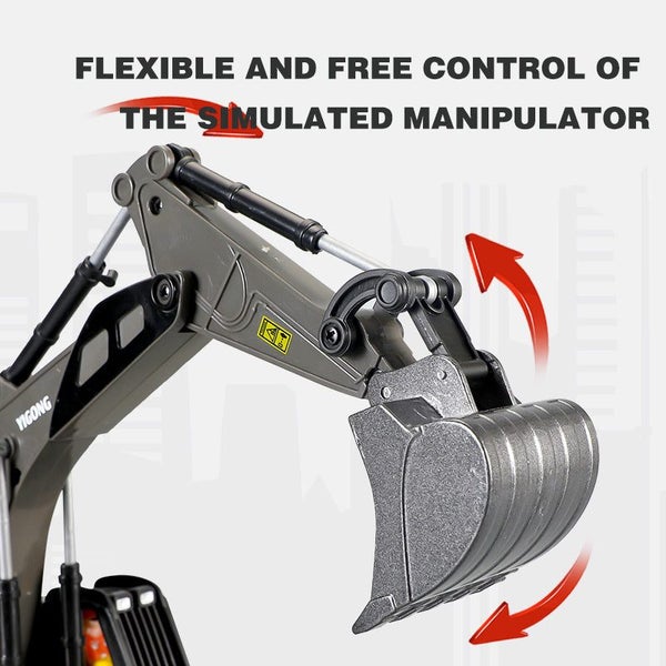 RC Excavator Dumper Car 2.4G Remote Control Engineering Vehicle Crawler Truck... Carousel 7