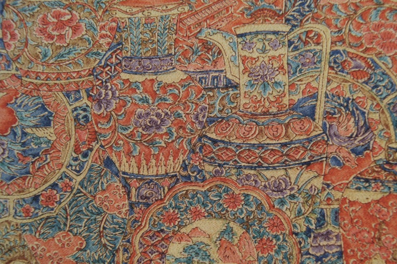 Authentic Vintage Kimono Silk Fabric / W35cm L160 cm 3040L Carousel 11