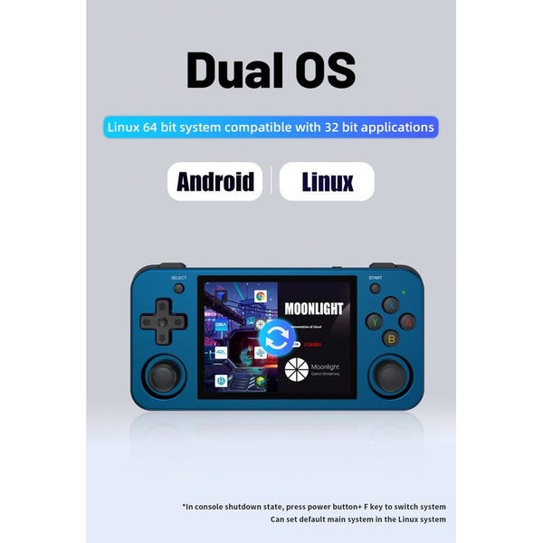 ANBERNIC RG353M Metal 3.5 Inch IPS Touch Screen Game Player 640*480 Built-in ... Carousel 2