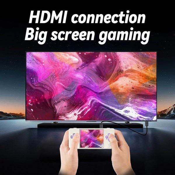 ANBERNIC RG28XX Retro Handheld Game Console 2.83-inch IPS Screen ux OS Built-... Carousel 7