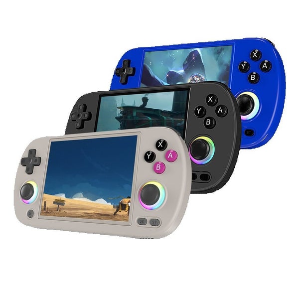 ANBERNIC RG40XX H 64 Bit ux Retro Handheld Game Console 4.0'' IPS Screen Supp... Carousel 1