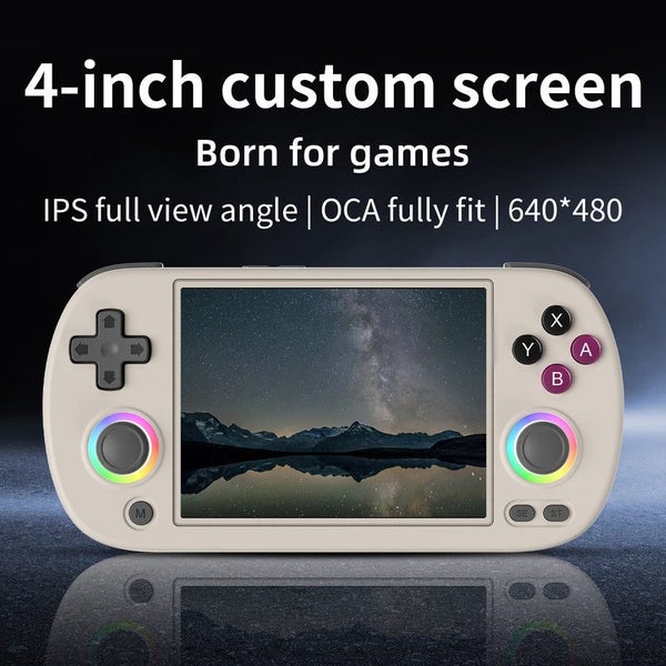 ANBERNIC RG40XX H 64 Bit ux Retro Handheld Game Console 4.0'' IPS Screen Supp... Carousel 2