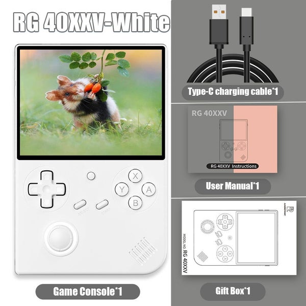 ANBERNIC RG 40XXV 64 Bit ux Retro Handheld Game Console 4.0'' IPS Screen Supp... Carousel 1