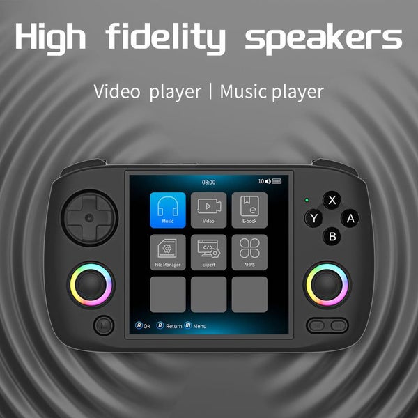 ANBERNIC RG CubeXX Handheld Game 3.95" IPS 720*720 Screen ux WIFI Bluetooth H... Carousel 7