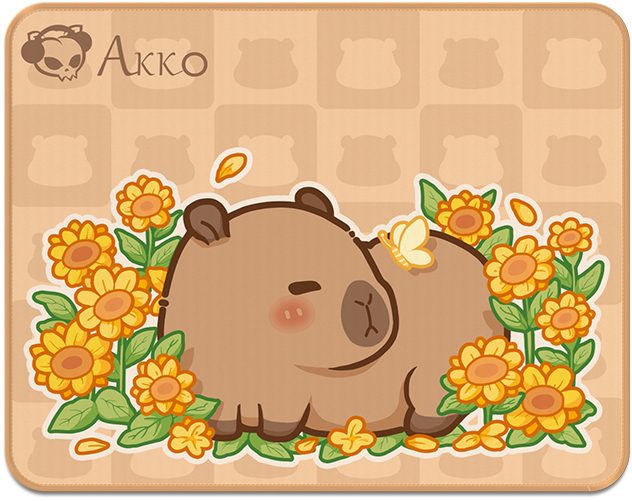 Akko Capybara Mouse Pad Carousel 1