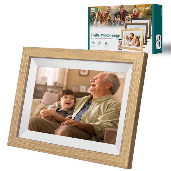 Elosung 10.1 Inch Frame Wifi Digital Photo 16Gb Storage Ips Touchscreen App Remo Carousel 1