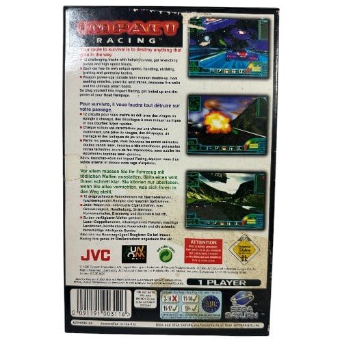 Impact Racing (Sega Saturn) *COMPLETE* Carousel 2