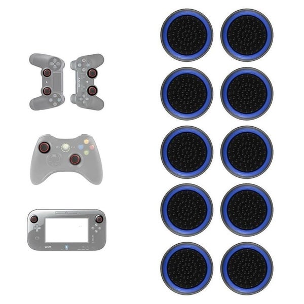 10 Pcs Gamepad Silicone Luminous Button Cap Rocker Cap For Ps5 / Ps4 / Ps3 / ... Carousel 19
