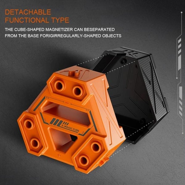 Jakemy Jm Z21 Cube Shaped Screwdriver Magnetizer / Demagnetizer Carousel 2