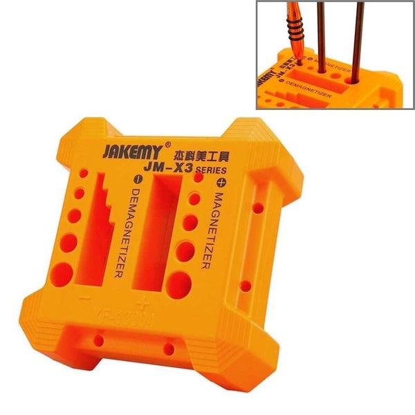 Jakemy Jm X3 Magnetizer / Demagnetizer With Screwdriver Holes Large Size Carousel 1