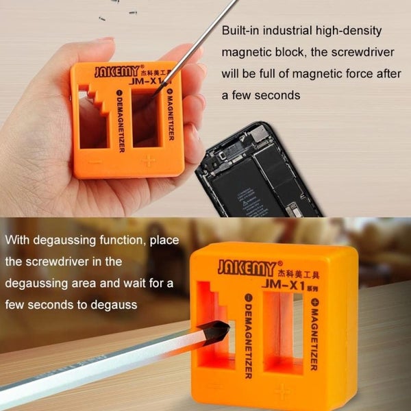 Jakemy Jm X1 Manual Screwdriver Magnetizer / Demagnetizer Carousel 6