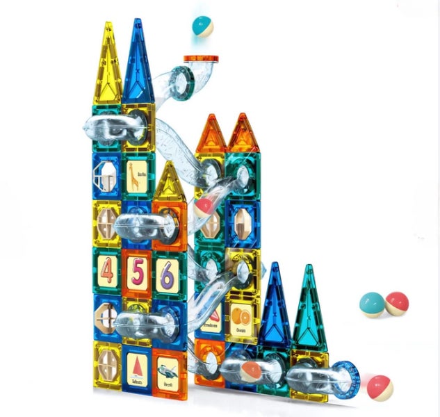 DIY Magnetic Building Blocks for Kids - 168 pcs Carousel 2