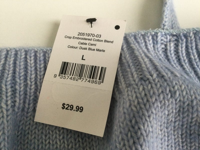 Woman's crop top L Carousel 1