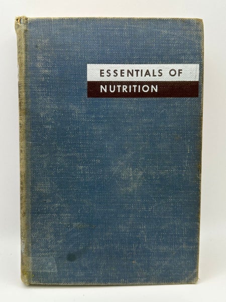Essentials of Nutrition by Henry C. Sherman64260854312963110