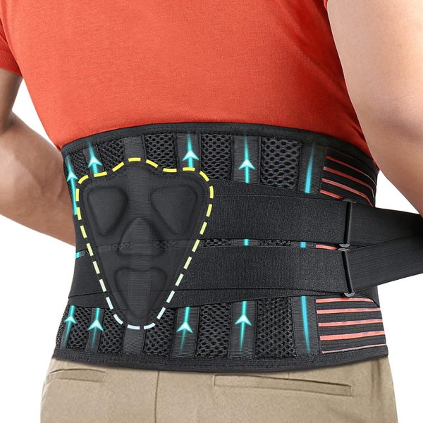 Adjustable Lumbar Back Support Brace - X Large62991663599619115