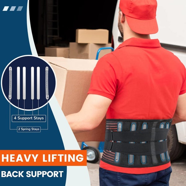 Adjustable Lumbar Back Support Brace - X Large62991663599619112