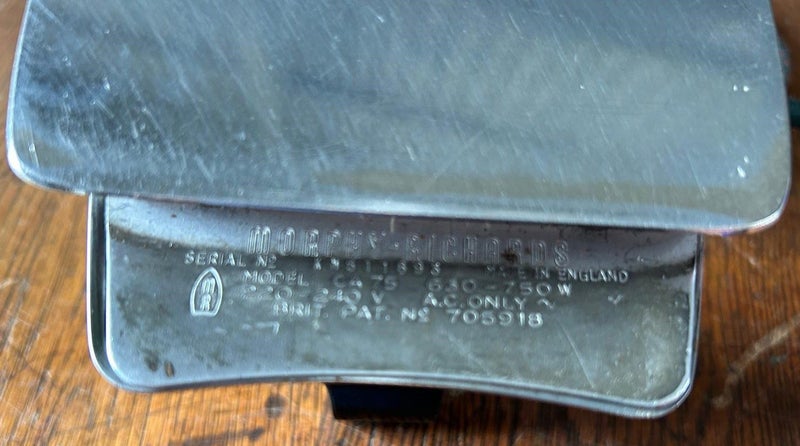 1950'S MORPHY RICHARDS IRON Carousel 5